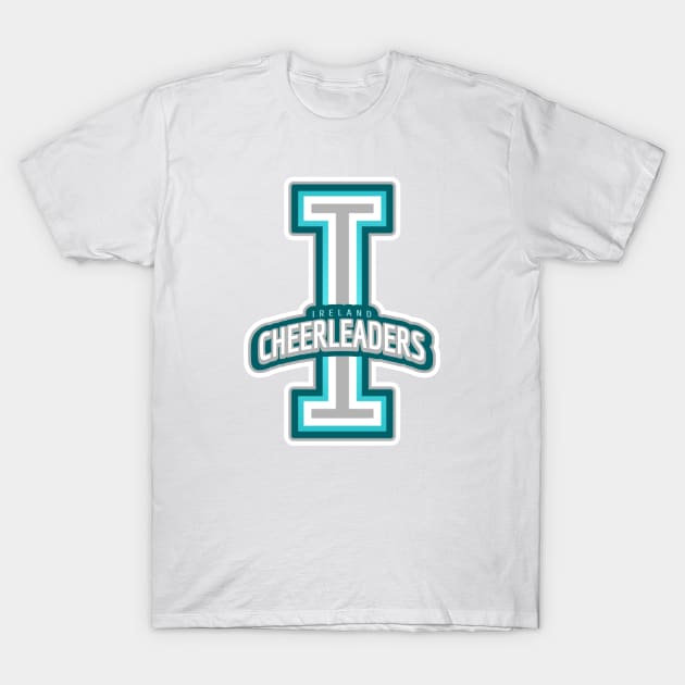 Ireland Cheerleader T-Shirt by Tip Top Tee's